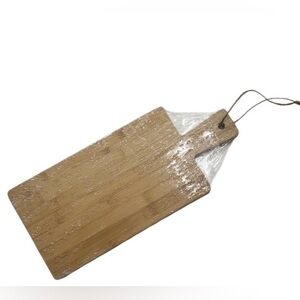 The Fruit Company Bamboo Cutting Board with Handle 10x5